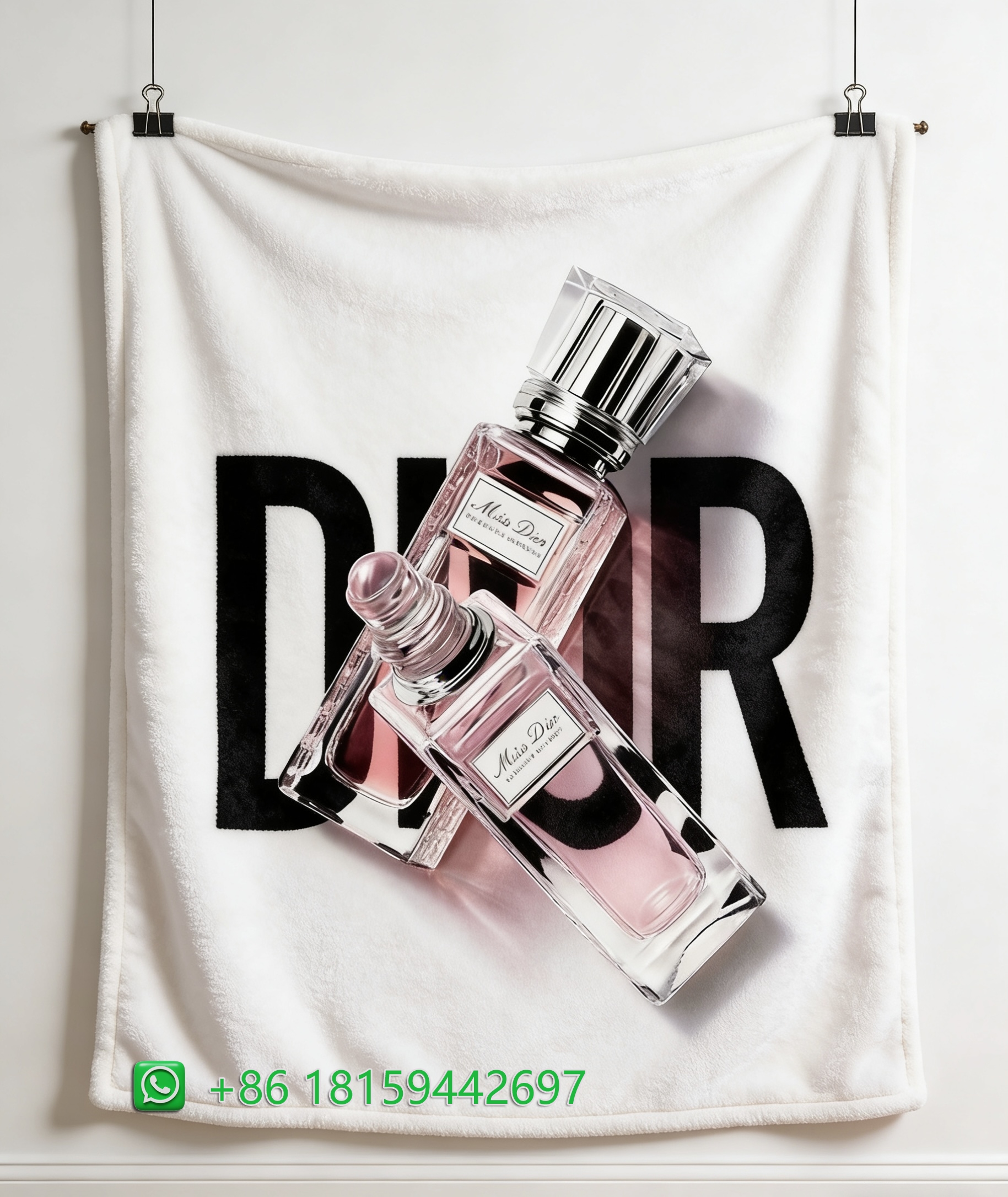 Dior Throw Blankets